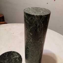 Green Marble Cylinder - thumbnail 3