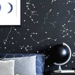 Constellation Stickers, Decals, Astronomy Wall Art, Star Map, Night Sky Constellations, Zodiac Virgo - thumbnail 2