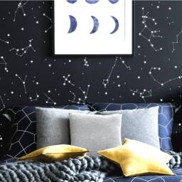 Constellation Stickers, Decals, Astronomy Wall Art, Star Map, Night Sky Constellations, Zodiac Virgo - thumbnail 3