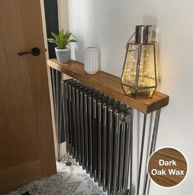 Radiator Shelf/ Rustic Shelves/Console Table/ Mirror Hallway Ledge/ Any Size/ Different Colours - image 1