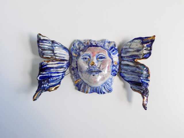Ceramic Butterfly - Wall Sculpture - image 1