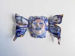 Ceramic Butterfly - Wall Sculpture - thumbnail 1