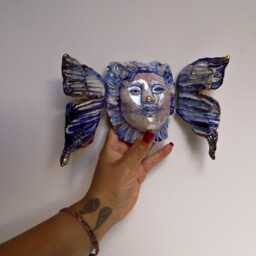 Ceramic Butterfly - Wall Sculpture - thumbnail 2