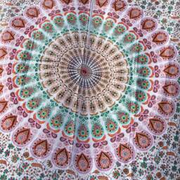 Mandala Tapestry, Hippie Wall Hanging, Bed Spread, Beach Blanket, Tapestry - thumbnail 3