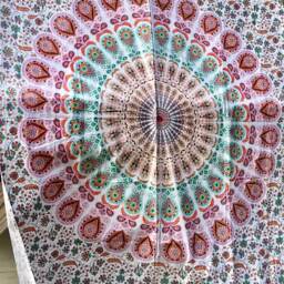 Mandala Tapestry, Hippie Wall Hanging, Bed Spread, Beach Blanket, Tapestry - thumbnail 4