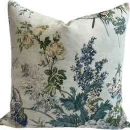 Thibaut Garden Club Blue Double Sided Cushion Cover Pillow Cover - thumbnail 2