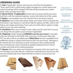 Solid Wood L-Desk, Rustic Industrial Corner Desk, Steel Legs - thumbnail 4