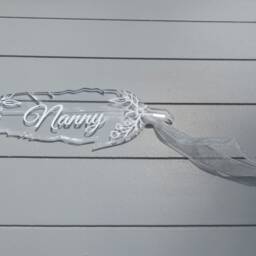 Personalised Feather Memorial Keepsake 12cm, White Bereavement Sympathy Gift, Christmas Ornament Tree Decoration. Remembrance, Angel Baby - thumbnail 3