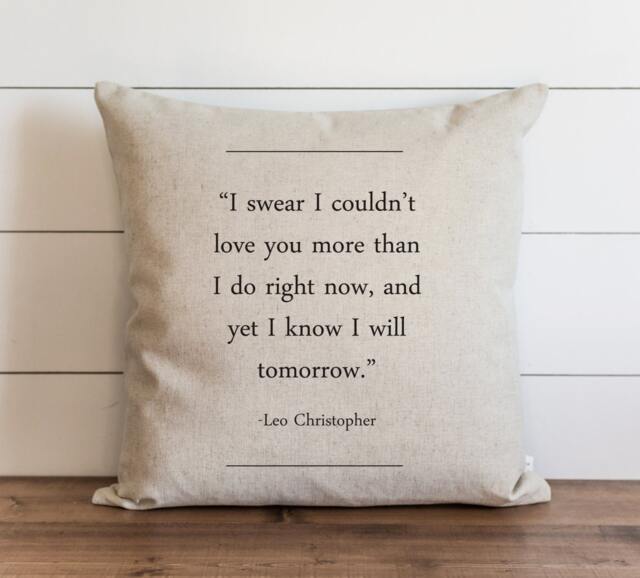 Book Collection_Leo Christopher 20 X Pillow Cover // Everyday Throw Gift Accent Cushion - image 1