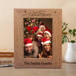 "Personalised Wooden Photo Frame 7"" X 5" - thumbnail 3