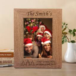 "Personalised Wooden Photo Frame 7"" X 5" - thumbnail 1