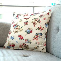 Children's Nursery Cushion Cover Pillow Case. Vintage Toys Design. 18 - thumbnail 1