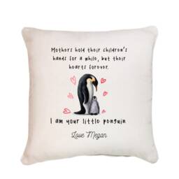 Personalised Cushion For Mum/Mother & Daughter Or Son Mother's Day Gift With Your Note Mummy, New Gift First Mothers - thumbnail 2
