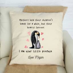 Personalised Cushion For Mum/Mother & Daughter Or Son Mother's Day Gift With Your Note Mummy, New Gift First Mothers