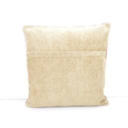 Handmade Kilim Pillow Cover, Wool Throw Pillow, 16x16 - thumbnail 3