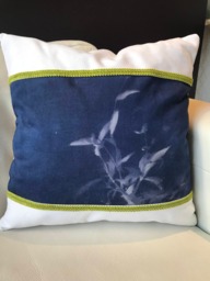 Cyanotype Pillow - thumbnail 1