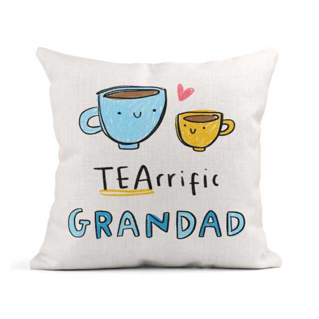 Tearrific Grandad Cushion - Funny Grandfather Gift - image 1