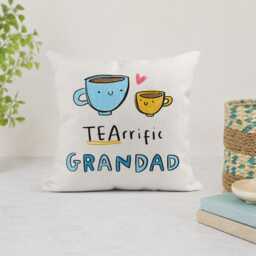 Tearrific Grandad Cushion - Funny Grandfather Gift - thumbnail 2