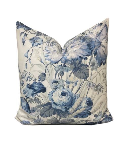 Schumacher Boughton House Porcelain Cushion Cover Pillow Double Sided - image 1
