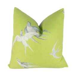 Sanderson - Swallows Lime Stunning Designer Cushion Cover Home Decor Throw Pillow - thumbnail 1