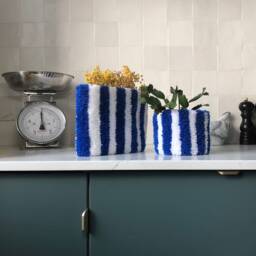 Electric Blue Flowerpot - thumbnail 4