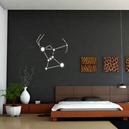 Zodiac Signs Constellations Wall Decal Symbol Astrology Night Sky Interior Decor - thumbnail 2