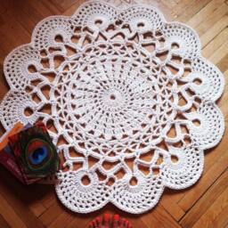 Crochet Area Rug 40 - thumbnail 2