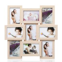 Arpan Mdf Multi Apperture Picture/Photo Frame, Holds 9 X 6''x4'' Photos - thumbnail 2
