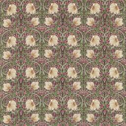 William Morris - Pimpernel Aubergine/Olive Cushion Cover Throw Pillow Designer Home Decor - thumbnail 2