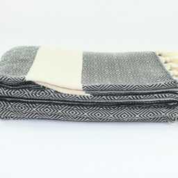 Us Seller - Oversized Beach Blanket, Picnic Throw Turkish Excellent Quality - thumbnail 3