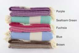 Us Seller - Oversized Beach Blanket, Picnic Throw Turkish Excellent Quality - thumbnail 1
