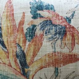 Tropical Floral Pillow Cover Hawaiian Decor Accent Cushion - thumbnail 4