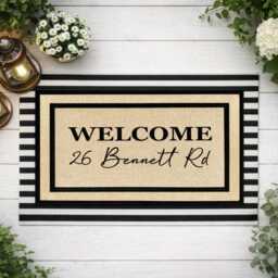 Customized New Home Doormat - Personalize Your Entryway With A Unique Touch - thumbnail 2