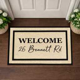 Customized New Home Doormat - Personalize Your Entryway With A Unique Touch - thumbnail 4