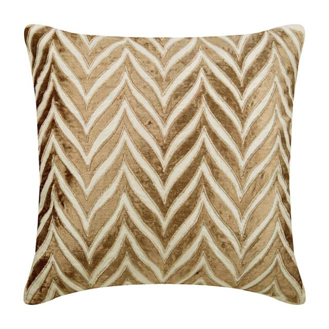 "Designer Ivory Pillow Cover For Bed 24""x24""/26""x26" - image 1