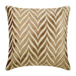 "Designer Ivory Pillow Cover For Bed 24""x24""/26""x26" - thumbnail 1