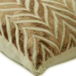 "Designer Ivory Pillow Cover For Bed 24""x24""/26""x26" - thumbnail 2