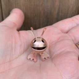 Footenflapper - Handmade Copper Coinling Figure - thumbnail 4