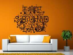 The Sound Lab Electrical Circuit Board Wall Or Window Sticker Decal Vinyl Fathead Mural Decor L2010 - thumbnail 1
