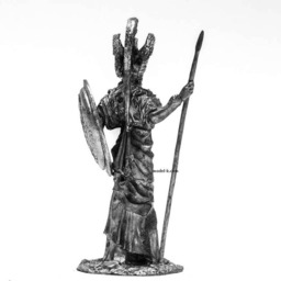 54mm Figurine Minerva - The Goddess Of Handicrafts & Art 132 Tin Castings - thumbnail 4