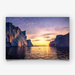Arctic Iceberg Print, Ocean Photography Wall Art, Coastal Travel Decor - thumbnail 3