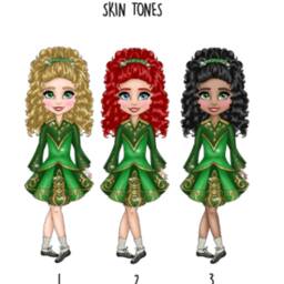 Personalized Irish Dancer Cushion Ceili Dance Gift - 45x45cm - thumbnail 3