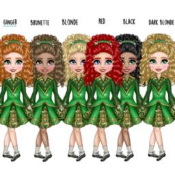 Personalized Irish Dancer Cushion Ceili Dance Gift - 45x45cm - thumbnail 2