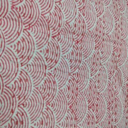 "Hand Block Print Kantha Quilt Indian Cotton Bedspread - 108""x108" - thumbnail 2