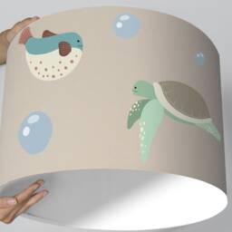 Children Lamp Lampshade Children's Room Beige - thumbnail 3