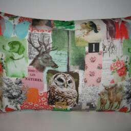 Large Decorative Cushion Cover Pillow Waldleben - thumbnail 2