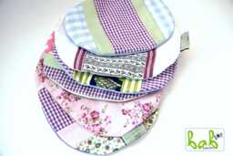 Baby Cherry Pit Pillow, Heat Grain Pillow in Pink, Purple, & Green Patchwork With Removable Cover, Handmade By Bab-Berlin