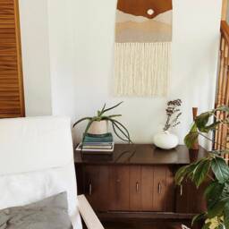 Mountain Weaving//Weaving Wall Hanging//Woven Hanging//Weaving//Gifts For Her//Yarn Wall Hanging//Macrame Weaving - thumbnail 2