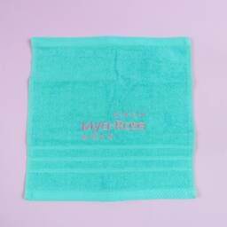 Personalised Flannel Face Cloth Childrens Bath Time Embroidered Name Child Gift Stocking Filler - thumbnail 2