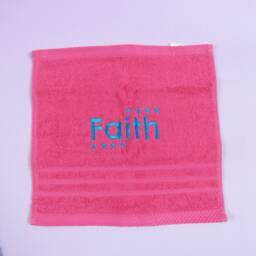Personalised Flannel Face Cloth Childrens Bath Time Embroidered Name Child Gift Stocking Filler - thumbnail 3